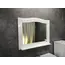 COMFORTY. Зеркало "Павия-100" белый глянец