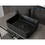 Накладная черная матовая раковина для ванной Gid Bm9103