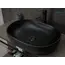 Накладная черная матовая раковина для ванной Gid Bm9026a