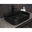 Накладная черная матовая раковина для ванной Gid Bm9550