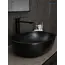 Накладная черная матовая раковина для ванной Gid Bm9026b