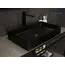 Накладная черная матовая раковина для ванной Gid Bm9496