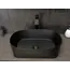 Накладная черная раковина для ванной Gid N9028bg