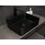 Накладная черная матовая раковина для ванной Gid Bm9103