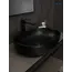Накладная черная матовая раковина для ванной Gid Bm9026a