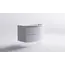 Тумба подвесная с  раковиной Astra-Form Венеция 2.0 с 2 ящиками  белый матовый