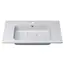 Раковина для ванной Uperwood Lagoon 80х48х14,2 см, белая глянцевая