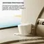 Комплект ABBER подвесной электронный унитаз-биде Bequem AC1123SR с инсталляцией AC0101P2