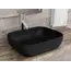 Раковина накладная ESBANO "MARTEL-N" (Matt Black).