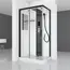Душевая кабина  Black&White G8800 80х110см прямоугольная