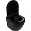 Унитаз подвесной WeltWasser Merzbach SK WW 004MT-BL черный матовый с сиденьем