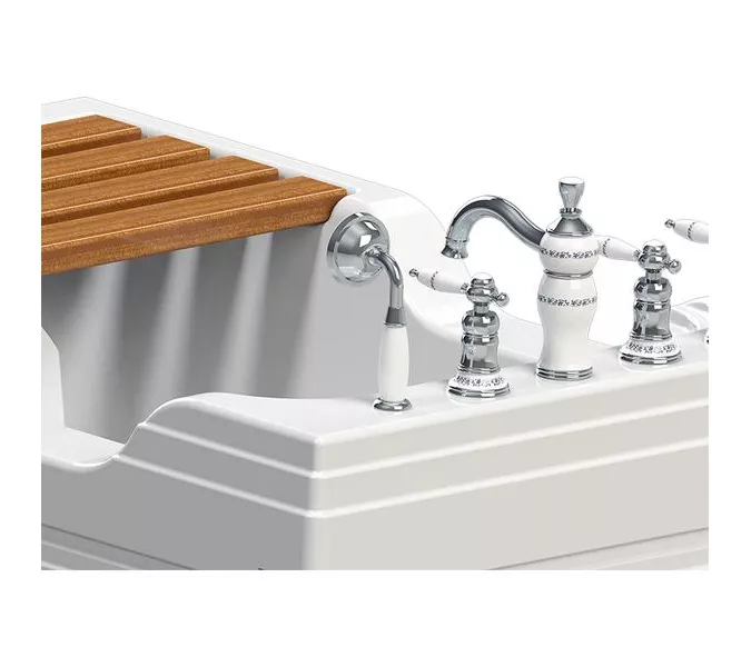 Ванна акриловая  для омовения Radomir ТАХАРАТ 120х80, изображение 11