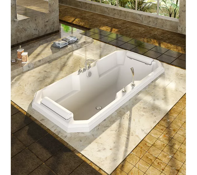 Ванна акриловая Radomir Fra Grande Фернандо 190х90 хром, Выбрать цвет: Хром, изображение 6