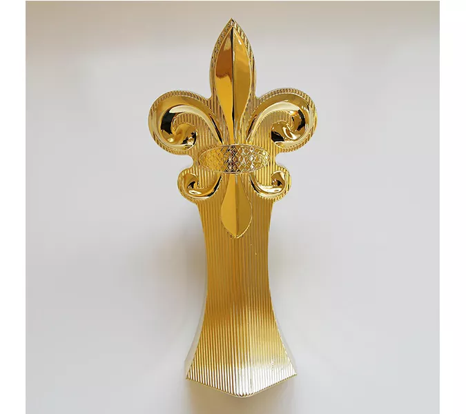 Ванна акриловая  RADOMIR Леонесса на ножках Лилия золото 175х80, Выбрать цвет: Золото, изображение 9