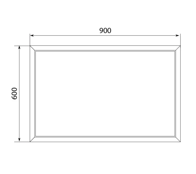 Зеркало Marka One Romb, изображение 2