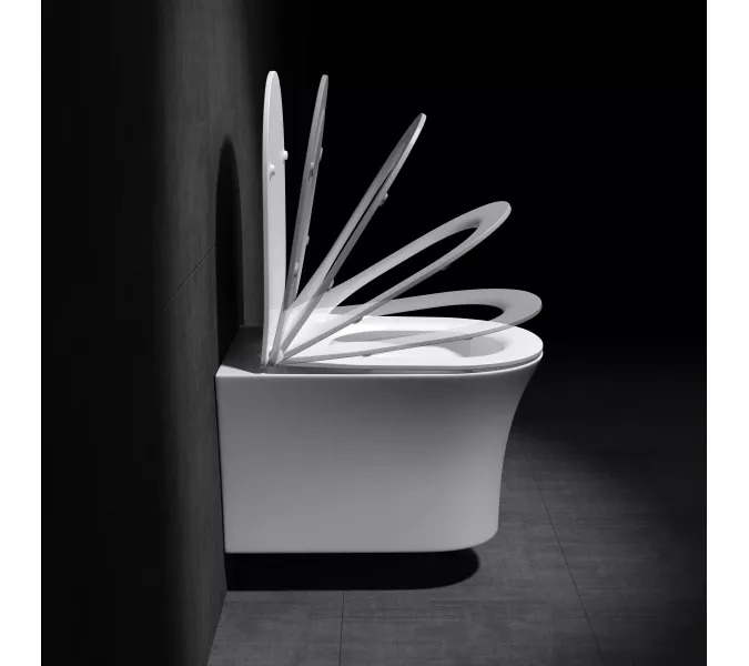 Унитаз Timo Keramiikka REKO напольный/подвесной, Внешний вид: Подвесной, изображение 5