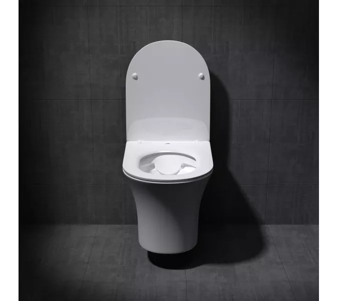 Унитаз Timo Keramiikka REKO напольный/подвесной, Внешний вид: Подвесной, изображение 6