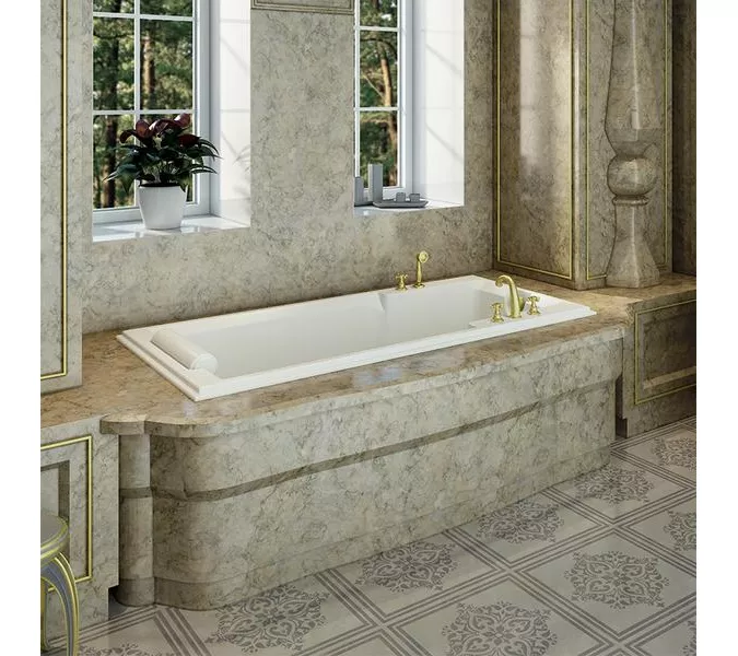 Ванна акриловая Radomir Fra Grande Русильон 180х90 хром, Выбрать цвет: Хром, изображение 6