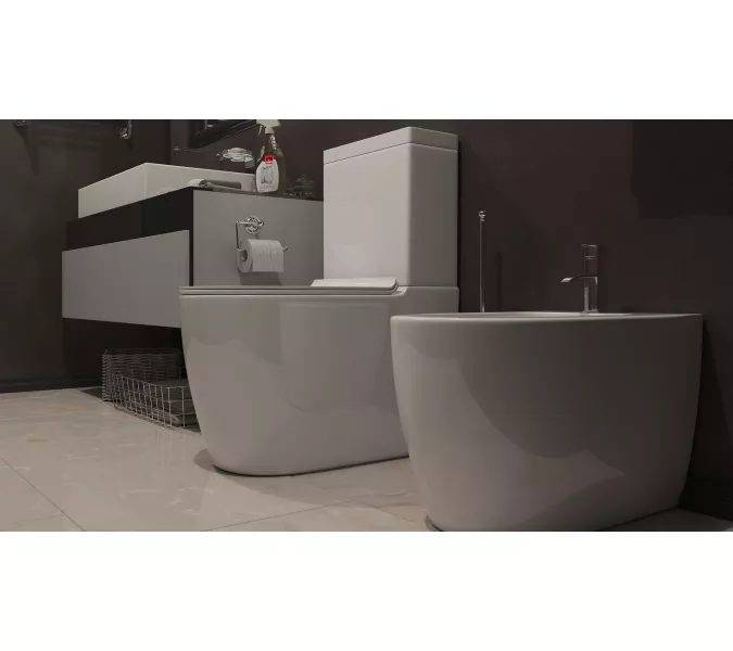 Унитаз напольный Timo Keramiikka KULO, изображение 6