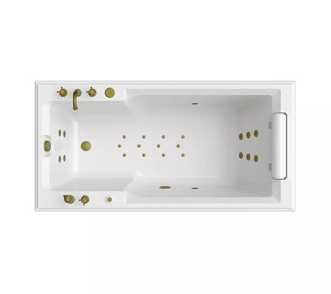 Ванна акриловая Radomir Fra Grande Русильон 180х90 бронза, Выбрать цвет: Бронза, изображение 7