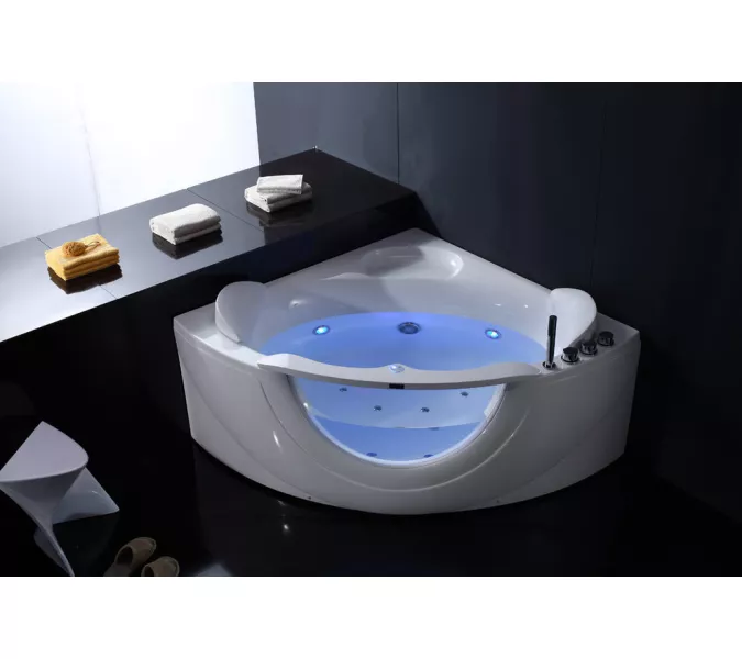 Акриловая гидромассажная ванна Orans OLS-BT65103, Выбрать размер: 150х150