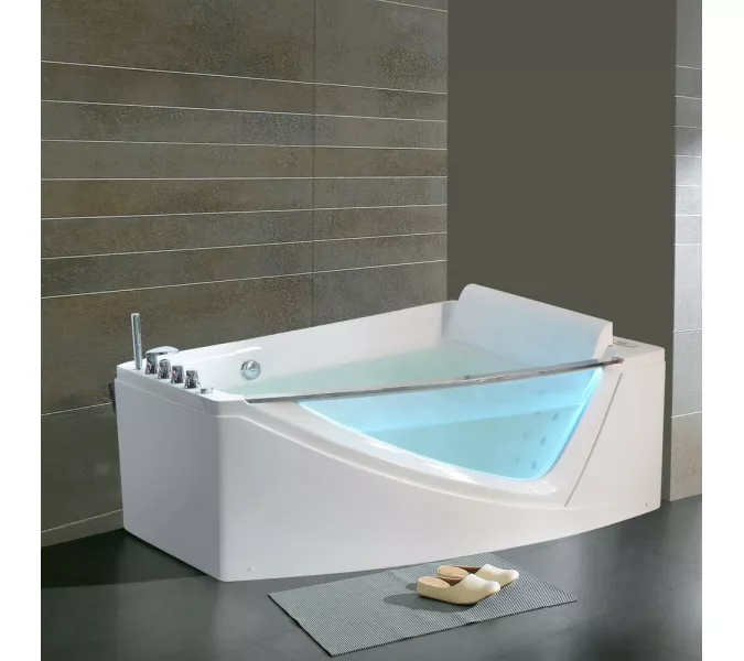 Акриловая гидромассажная ванна Orans BT-65109 L/R  170*120, Ориентация: Правая