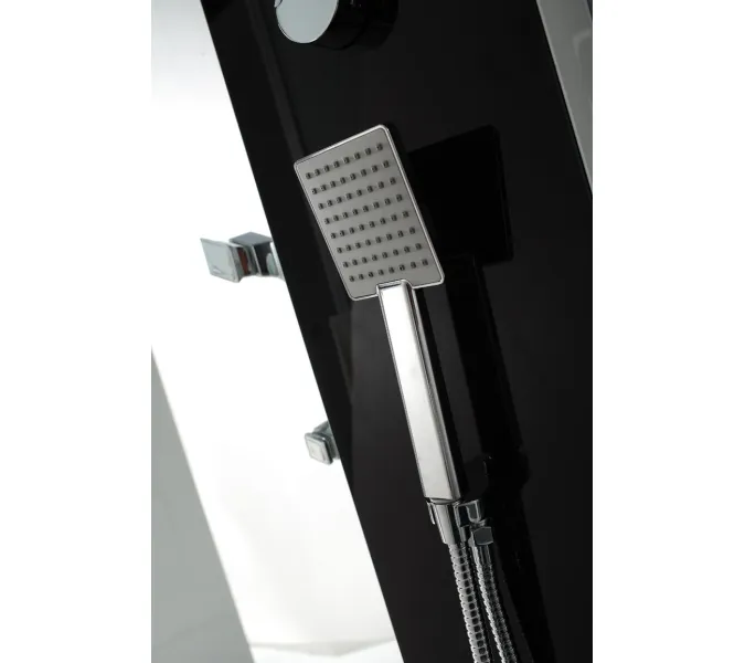 Душевая кабина прямоугольная с паром Orans SR-89101RS White  100х100 низкий поддон, изображение 11