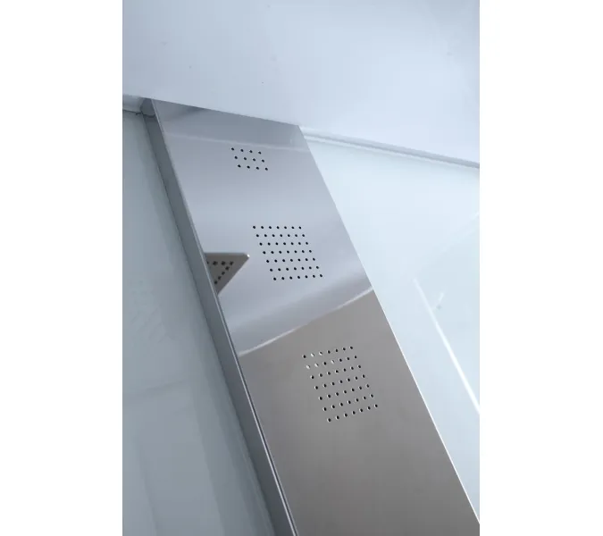 Душевая кабина прямоугольная с паром Orans SR-89105RS/LS White  L/R, Цвет профиля: Белый, Тип поддона: Низкий, Выбрать размер: 120x90, Ориентация: правая, изображение 9