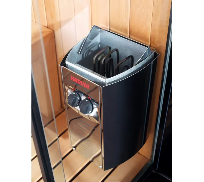 Душевая кабина с финской сауной Orans SR-89103S L / R black, изображение 8