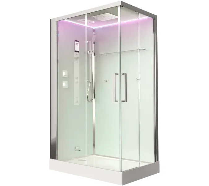 Душевая кабина прямоуг. Timo PREMIUM HELKA H-515 L/R, 120х90, Г/М, баня, электрика , хромотерапия, Ориентация: Левая