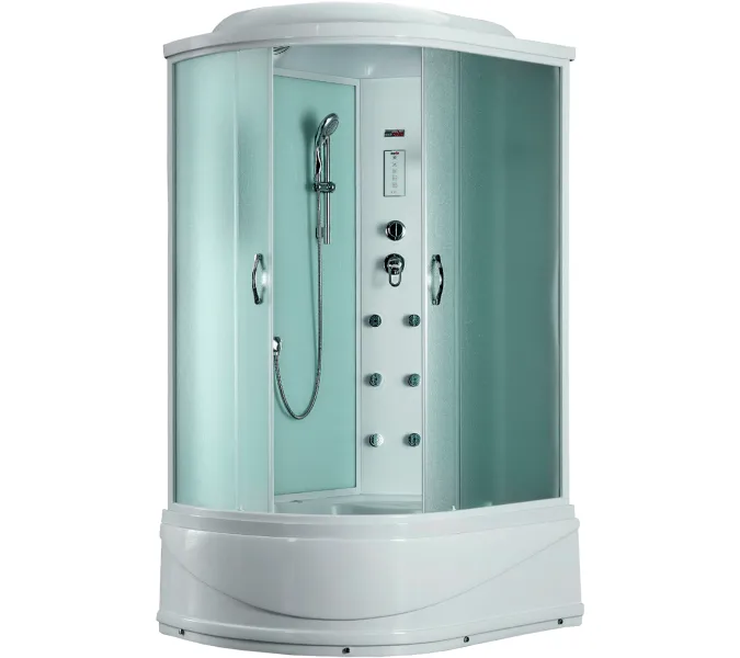 Душевая кабина асимметричная Timo ECO TE-0720 L/R высокий поддон 120*80, Ориентация: Правая , Комплектация: гидромассаж