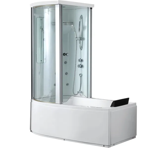 Акриловая ванна Gemy, Ориентация: Левая, Комплектация: без гидромассажа