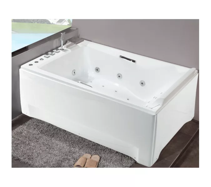 Акриловая гидромассажная ванна Orans BT-65105 L/R  180*120, Ориентация: левая, изображение 8