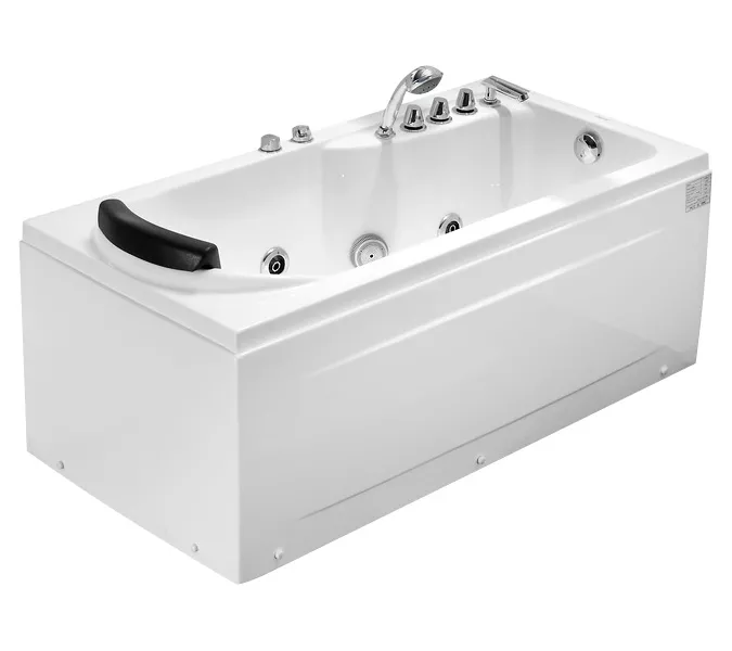 Акриловая гидромассажная ванна Gemy G9006-1.7 B, Ориентация: Правая