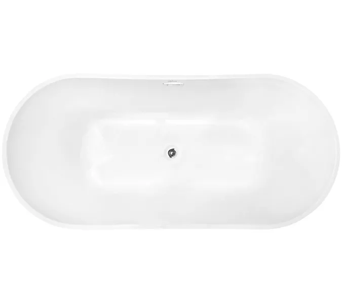 Акриловая ванна ABBER AB9241 170*80, Выбрать цвет: Белый, изображение 4