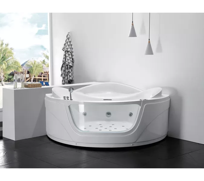 Акриловая гидромассажная ванна Gemy G9247 K  165*165, изображение 2
