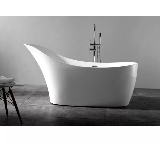 Акриловая ванна ABBER AB9245 169х75, изображение 3