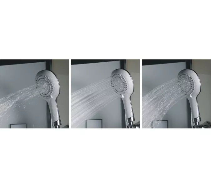 Душевая кабина четверть круга Black&White G5503 100х100 см, Выбрать размер: 100х100, изображение 2