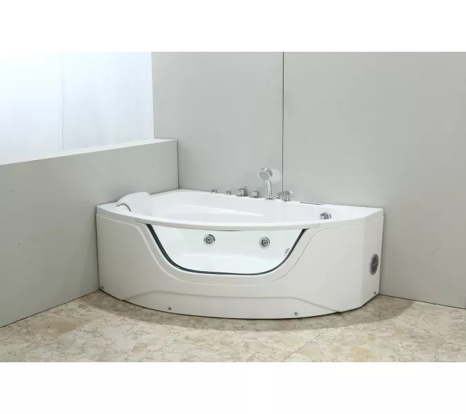 Ванна акриловая гидромассажная Black&White GB5008 160*100, Ориентация: Правая, изображение 2