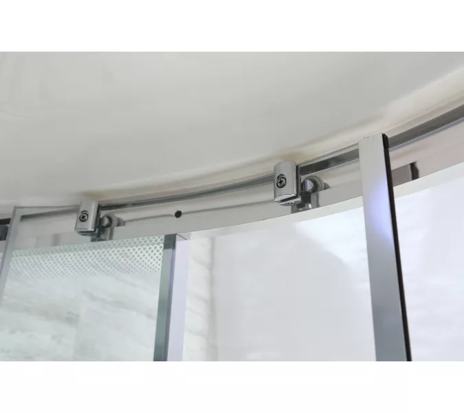 Душевая кабина четверть круга Black&White G5503 100х100 см, Выбрать размер: 100х100, изображение 6