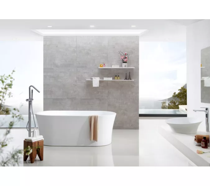 Акриловая ванна Abber AB9201-1.6 160х80, изображение 2