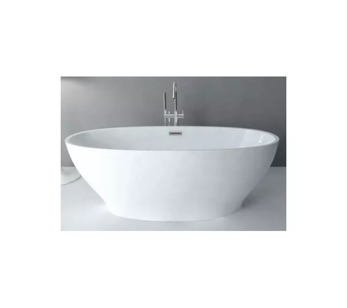 Акриловая ванна ABBER AB9207 165х80, Выбрать цвет: Белый