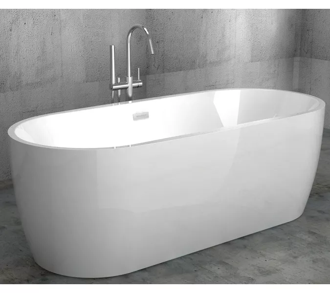 Акриловая ванна ABBER AB9219 175*80, Комплектация: без аэромассажа