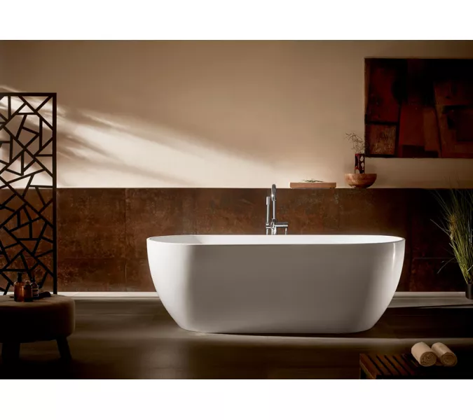 Акриловая ванна ABBER AB9241 170*80, Выбрать цвет: Белый, изображение 2