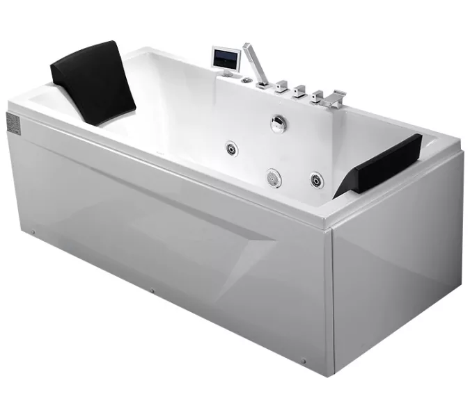 Акриловая гидромассажная ванна  Gemy G9065 K, Ориентация: Левая