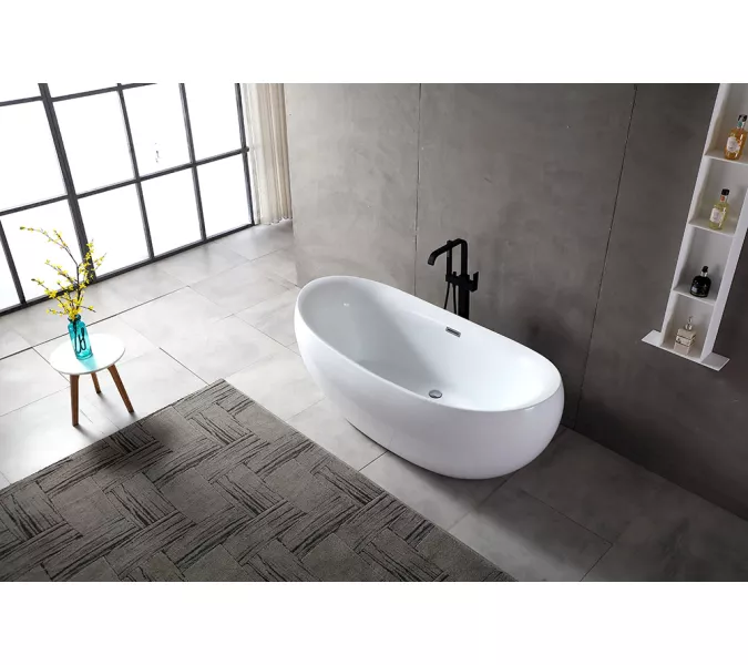 Акриловая ванна ABBER AB9236 170х80, изображение 10