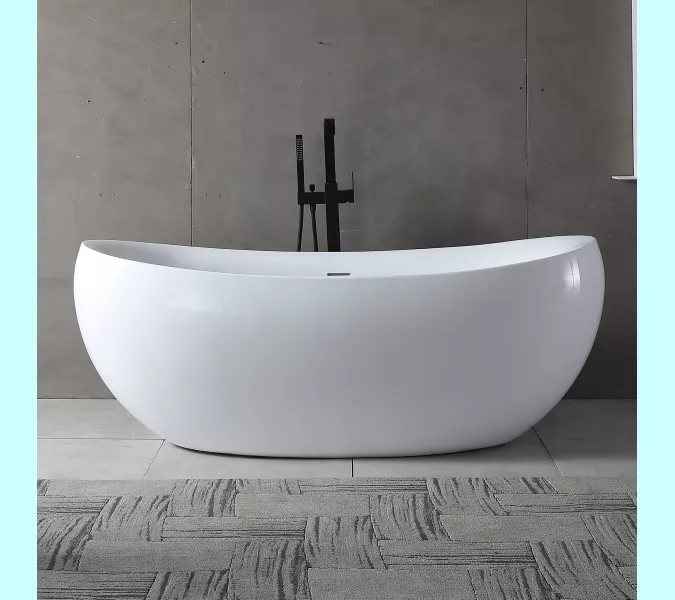 Акриловая ванна ABBER AB9236 170х80, изображение 7