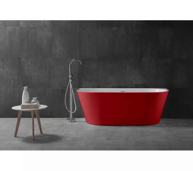 Акриловая ванна ABBER AB9216-1.7R  170х80, Выбрать цвет: Красный, Выбрать размер: 170х80, изображение 5