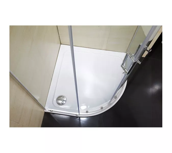 Душ.ограждение GR-0090 Classic 90*90*190 полукруг, двери раздвижные, изображение 3