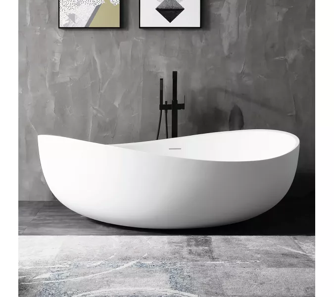 Акриловая ванна ABBER AB9239 180х110, изображение 7